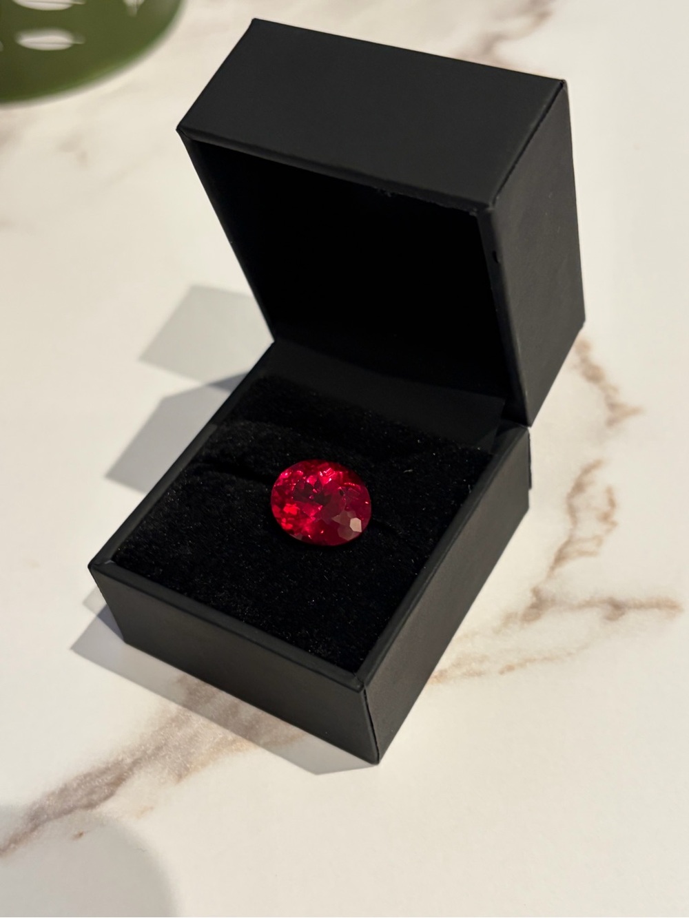 Incredible pigeon blood loose 12.10 carat Ruby gemstone